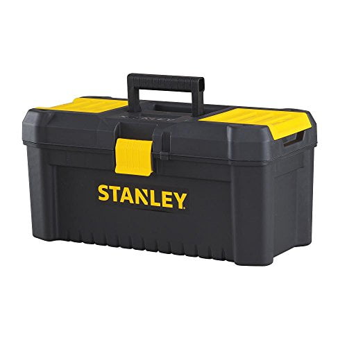 Black/Yellow Stanley Tools and Consumer Storage STST16331 Stanley Essential Toolbox 16 